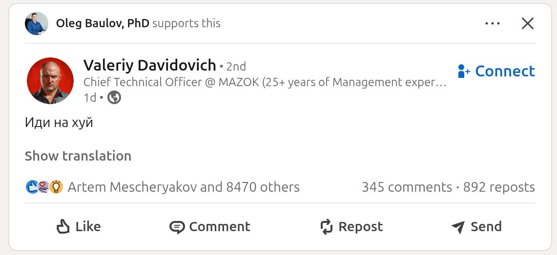 Фотография поста