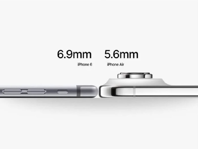 iPhone Air — самый тонкий iPhone из когда-либо image preview